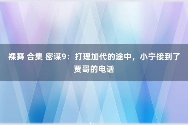 裸舞 合集 密谋9：打理加代的途中，小宁接到了贾哥的电话